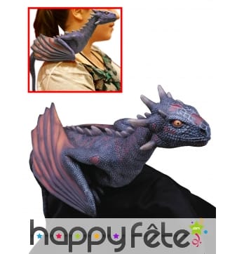 Petit dragon Drogon d'épaule, Game of thrones
