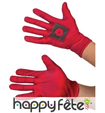 Paire de gants Deadpool pour adulte