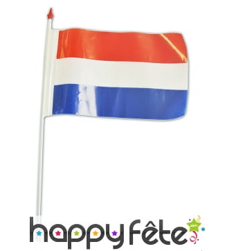 Petit drapeau Luxembourg en plastique