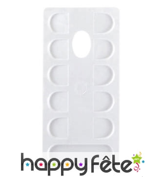 Palette de peinture 10 emplacements