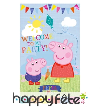 Poster de porte Peppa Pig