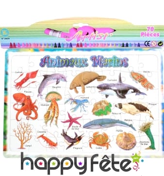 Puzzle en carton 70 pieces