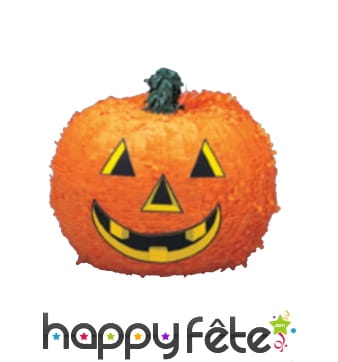 Pinata en forme de citrouille