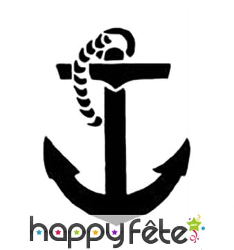 Pochoir en forme d'encre marine réutilisable