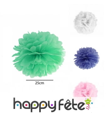 Pompon en papier de 25cm