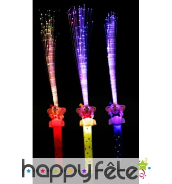 Plumeau fibre optique, éléphant