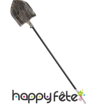 Pelle fouilleur tombe