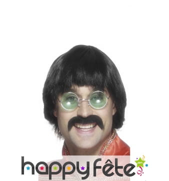 Perruque homme années 70
