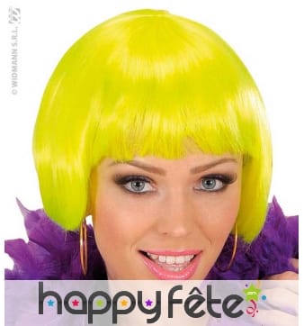 Perruque jaune