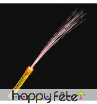 Plumeau lumineux arc en ciel