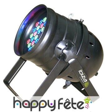 Projecteur led par64 a led dmx