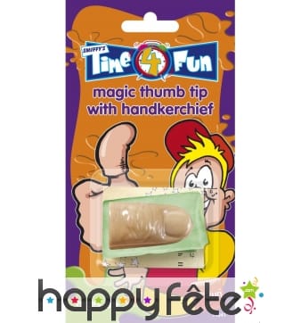 Pouce magique avec foulard