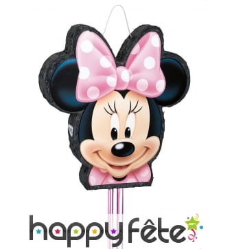 Piñata Minnie mouse à tirer