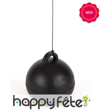 Poids noir pour ballon de 35 grammes