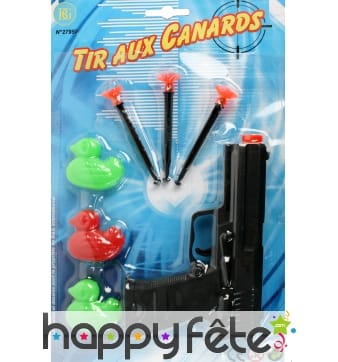Petit Pistolet avec fleches et canards