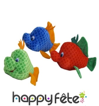 Peluche poisson colori asorti