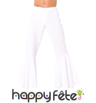 Pantalon patte def blanc