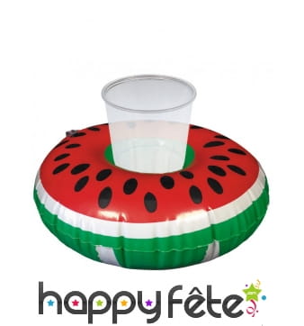 Pastèque porte goblet gonflable