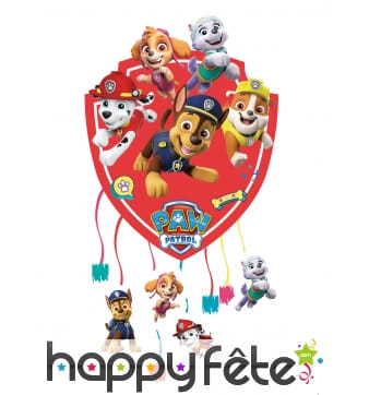 Piñata Pat'Patrouille Rouge et Blanc