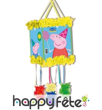 Pinata Peppa Pig à franges