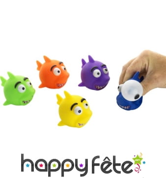 Petits requins à presser, en plastique