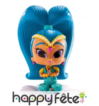Personnage Shimmer and Shine bleu en plastique 8cm