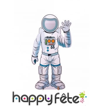 Passe-tête astronaute pour enfant, 130 x 70 cm