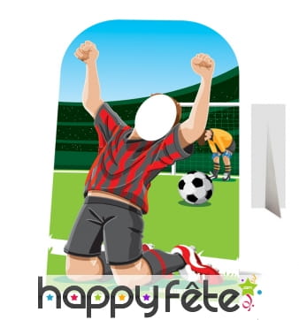 Passe tête attaquant de football, taille enfant