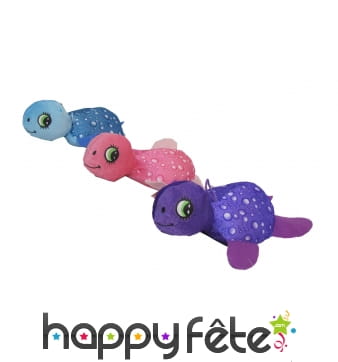 Peluche tortue bulle colorée