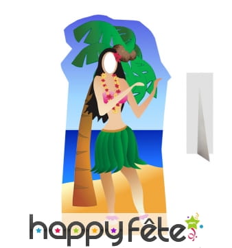 Passe-tête de danseuse Hawaïenne