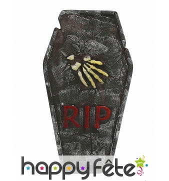 Pierre tombale RIP décorative de 63cm