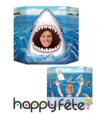 Passe tête sur le thème des requins