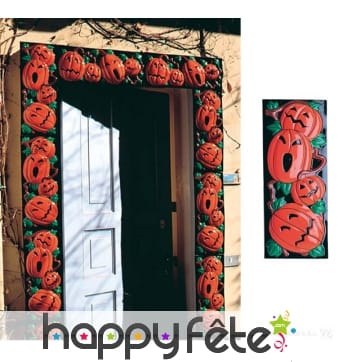 Planches verticales citrouilles