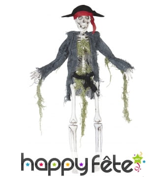Pirate zombie de 42 cm à suspendre