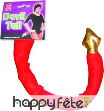 Queue de diable à pointe dorée