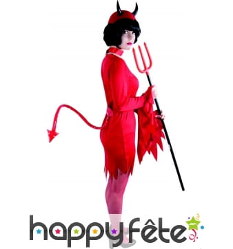 Queue fourchue de diable rouge