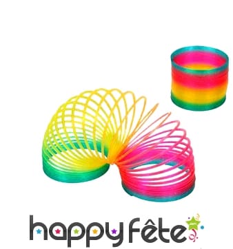 Ressort brillant et coloré