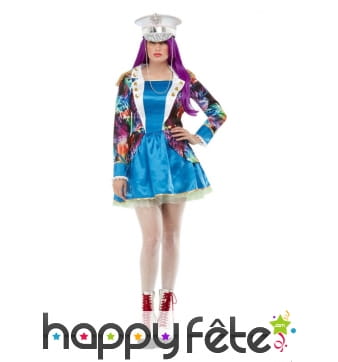 Robe de Carnaval multicolore pour femme