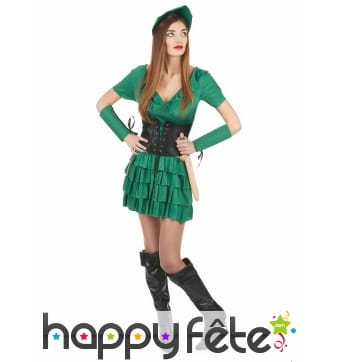 Robe de femme des bois