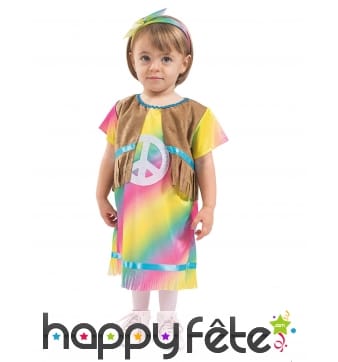 Robe de hippie pour bébé