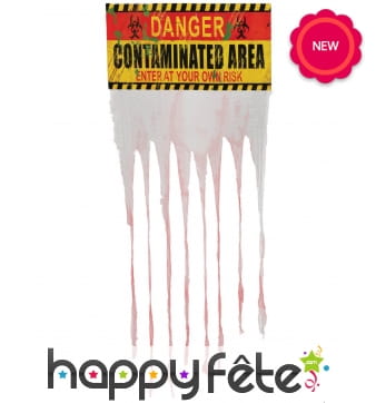 Rideau de porte zone contaminée