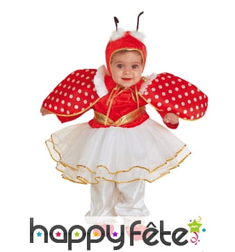 Robe de petite coccinelle pour bébé