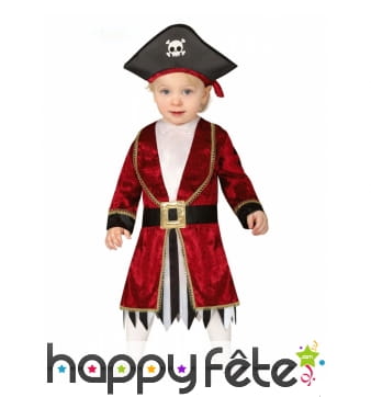 Robe de pirate pour bébé