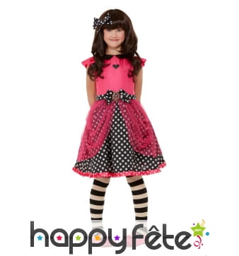 Robe de Santoro Ladybird avec pinces à cheveux