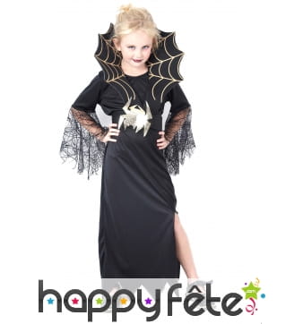 Robe de sorcière araignée pour enfant