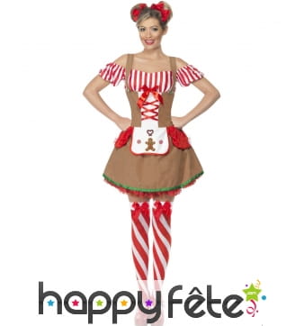 Robe pain d'épice de Noël