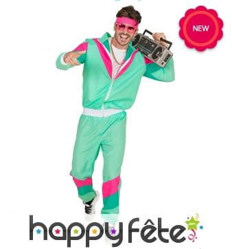 Survêtement années 80 grande taille