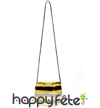 Sac abeille avec zip pour adulte