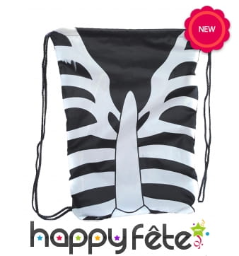 Sac à dos cage thoracique squelette