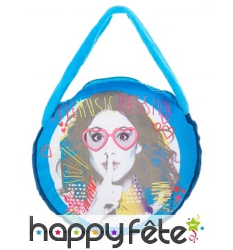 Sac à mains Violetta rond de 22 cm